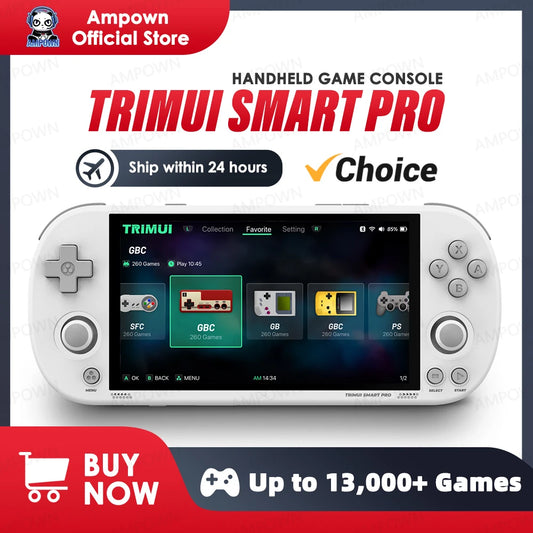 Trimui Smart Pro Retro Handheld Console – PS Vita-Inspired Portable Emulation Device
