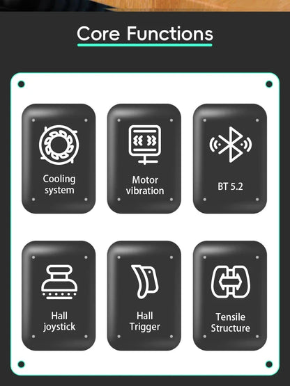 DATA FROG X3 Wireless Mobile Gaming Controller – Hall Effect Precision for Android