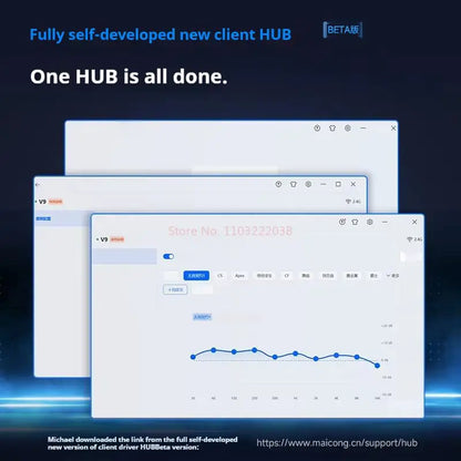 MCHOSE V9 Pro Tri-Mode Gaming Headset – 250-Hour Battery, 15ms Ultra-Low Latency, 53mm Drivers with 7.1 Surround Sound, AI Noise-Canceling Mic for PC/PS5/PS4/Switch/Mobile (Competes with $200+ Headsets)