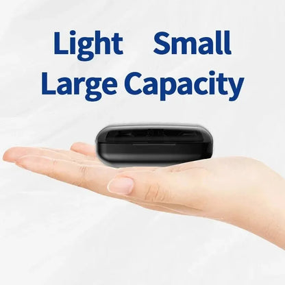 M19 Bluetooth 5.1 Wireless Earbuds with 2000mAh Power Bank Charging Case – True Wireless Gaming Earphones with LED Display, Touch Controls & Emergency Phone Charging