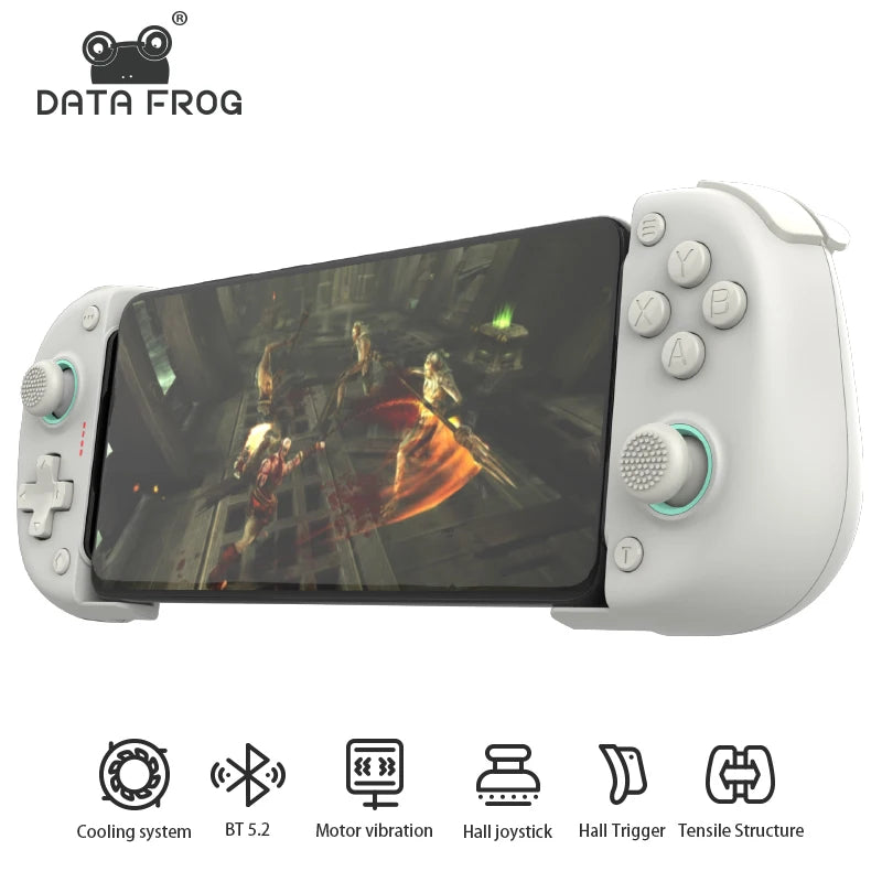 DATA FROG X3 Wireless Mobile Gaming Controller – Hall Effect Precision for Android