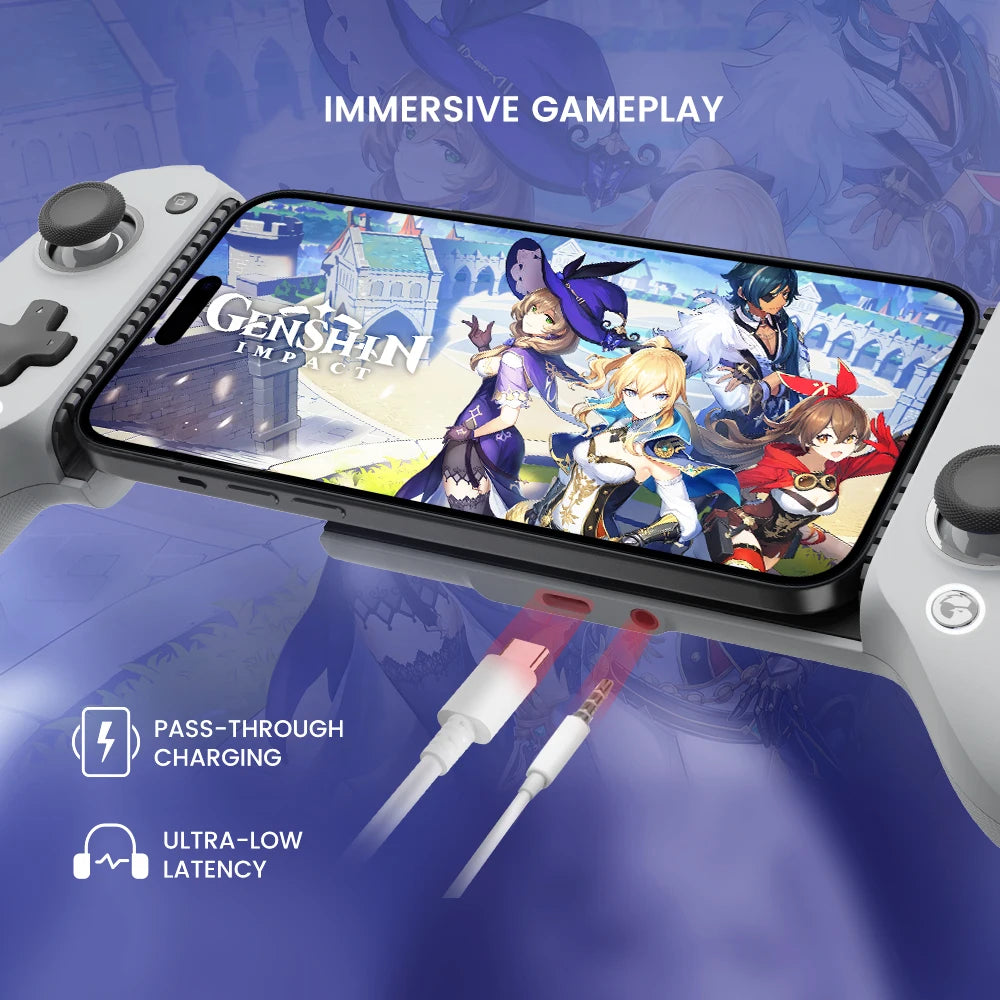 GameSir G8 Galileo Mobile Gaming Controller – Console-Sized Grips Meet iPhone/Android